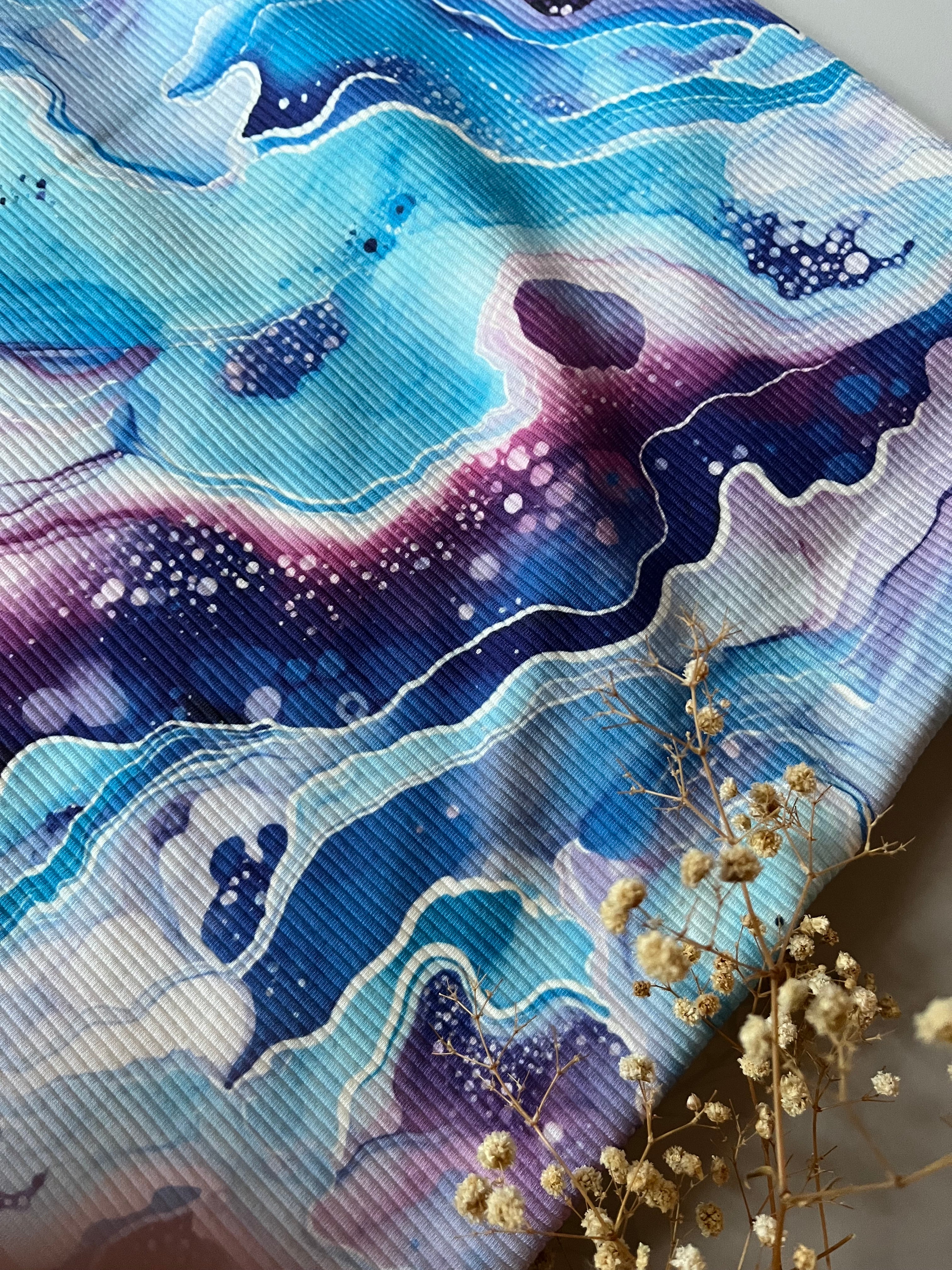 Lila blau Alkohol Design Dauervorbestellung